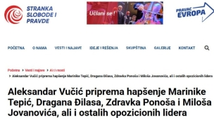 Priprema hapšenja opozicije